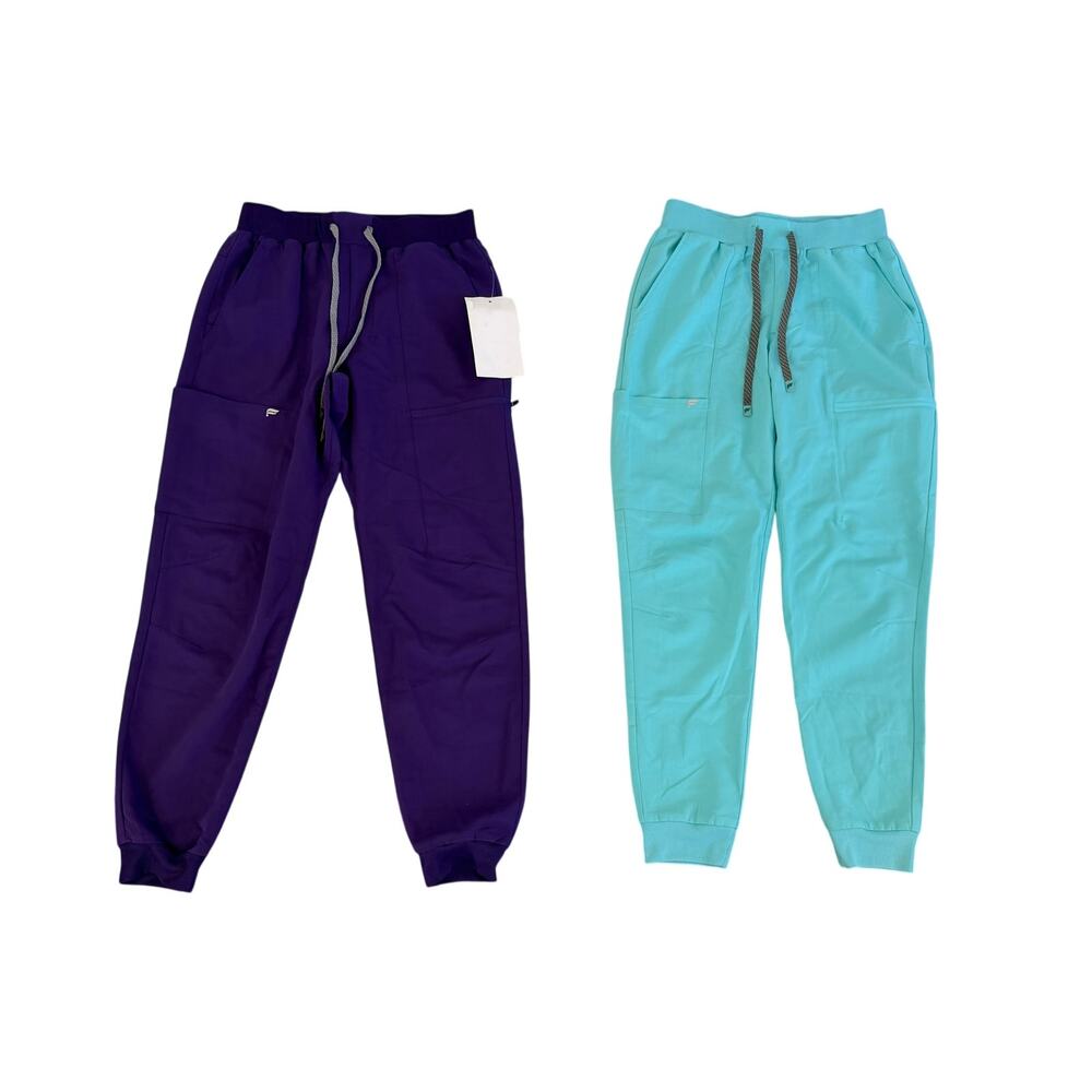 Fabletics Women's Joggers in Purple and Aqua